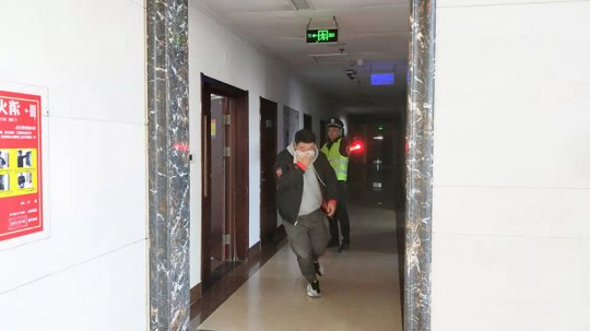 安居煤矿开展消防应急演练活动