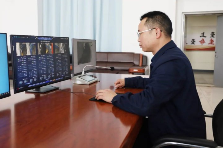 济宁能源集团风门远程监控系统首次投入使用