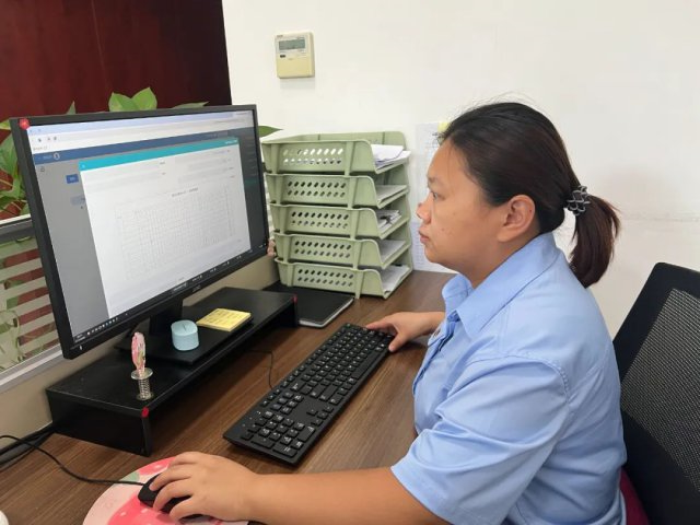 梁山港计件分线上公示系统正式启动