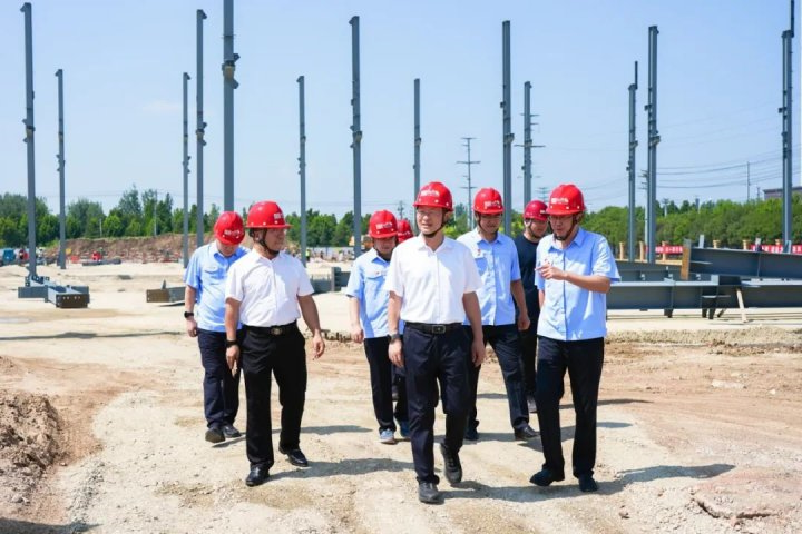 王崇景到部分重点建设项目调研督导工作