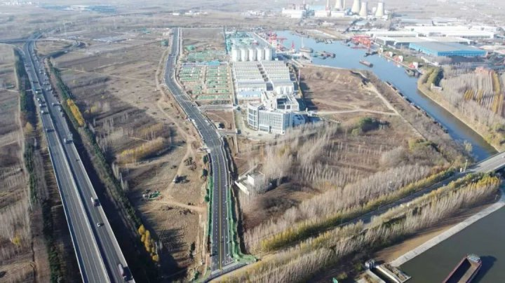 疏港路提前通车，精益工程赋能产业园